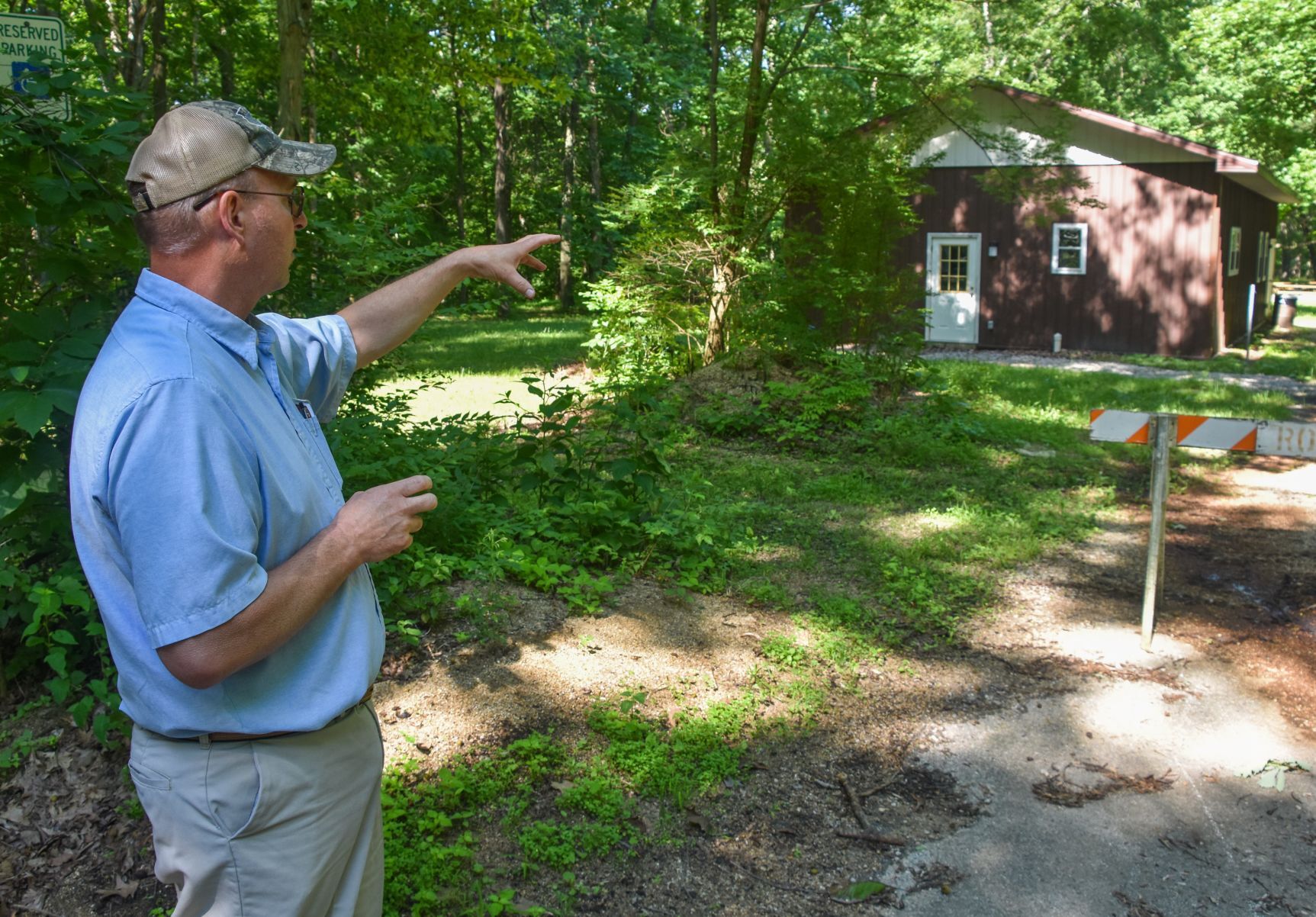 Fox Ridge State Park youth area project